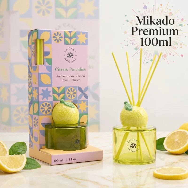 🍋 Mikado Citrus Paradise – La Casa de los Aromas (100ml)