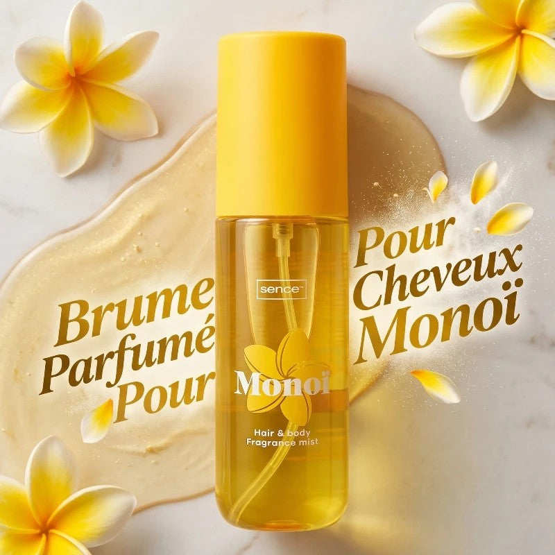 Brume corporelle et cheveux monoï 🌴