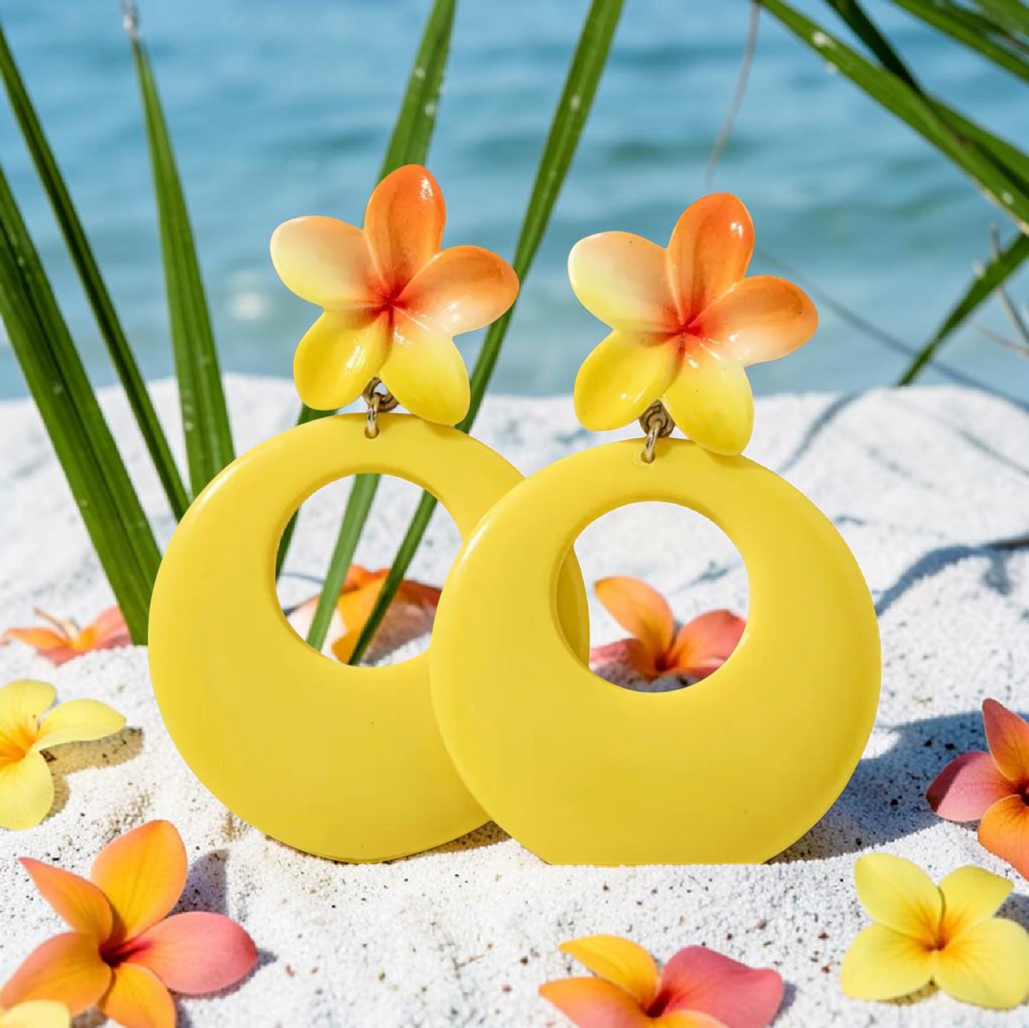 đŒ Boucles dâoreilles âSunny Flowerâ â Esprit Ă©tĂ© & vibes ensoleillĂ©es