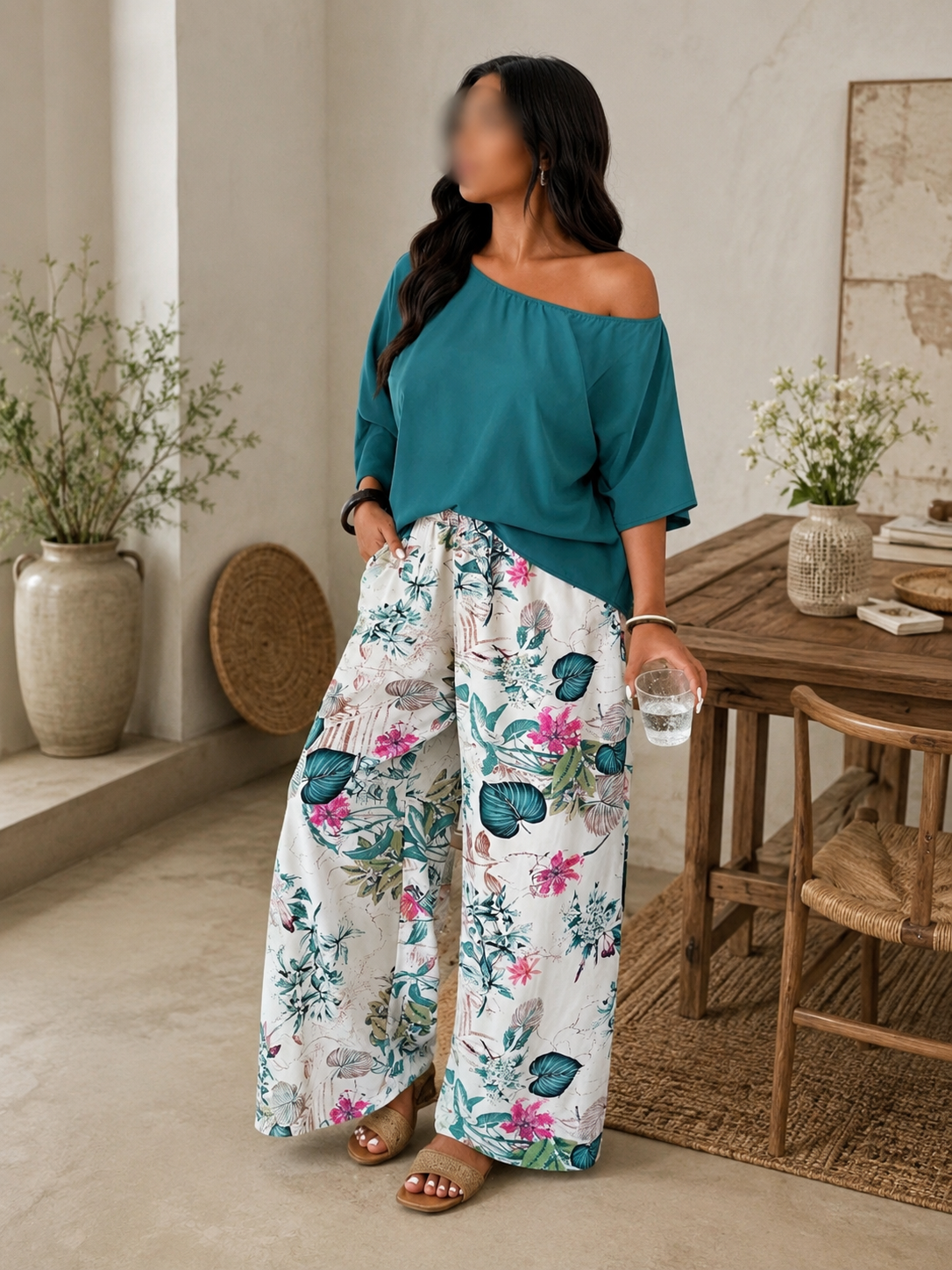 🌿 Ensemble Bohème Tropical