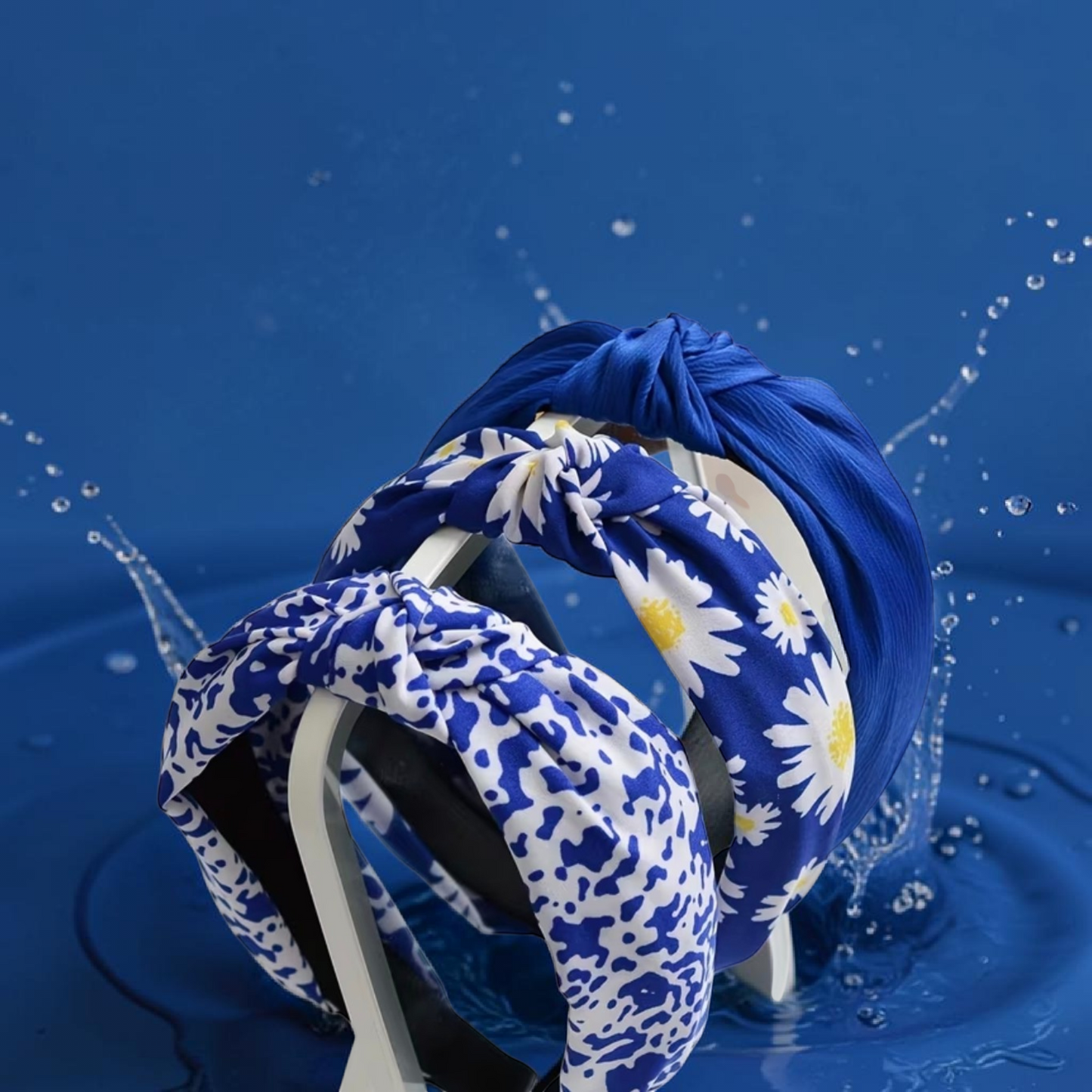 Serre tête bleu