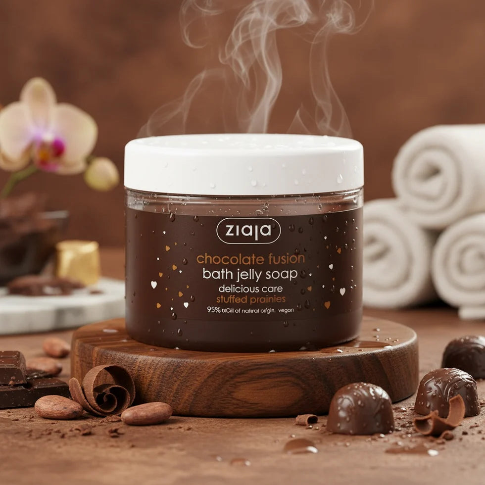 Savon moussant jelly chocolat praliné 300ml