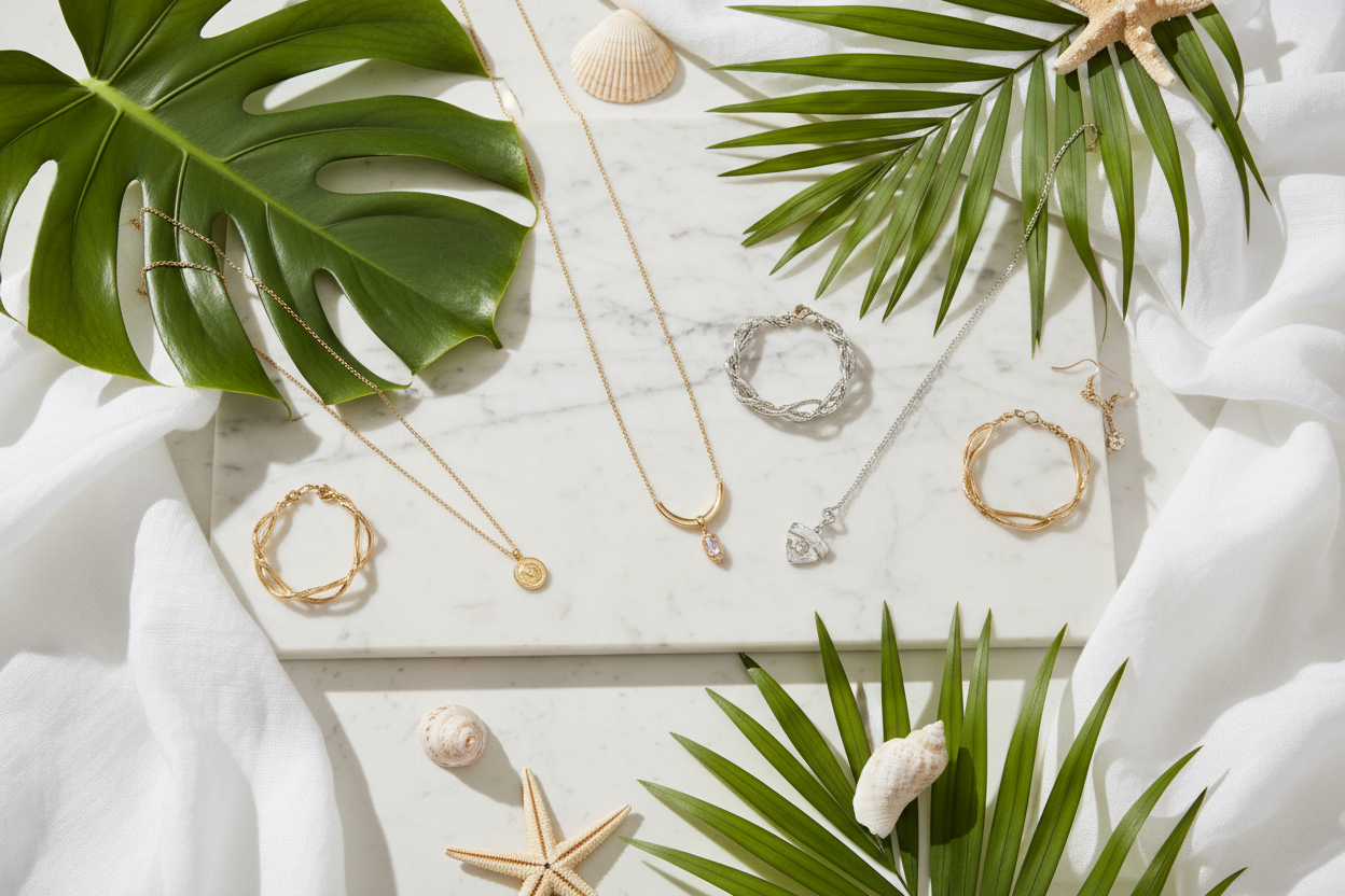 Bijoux summer vibes , Les indispensables soleil .