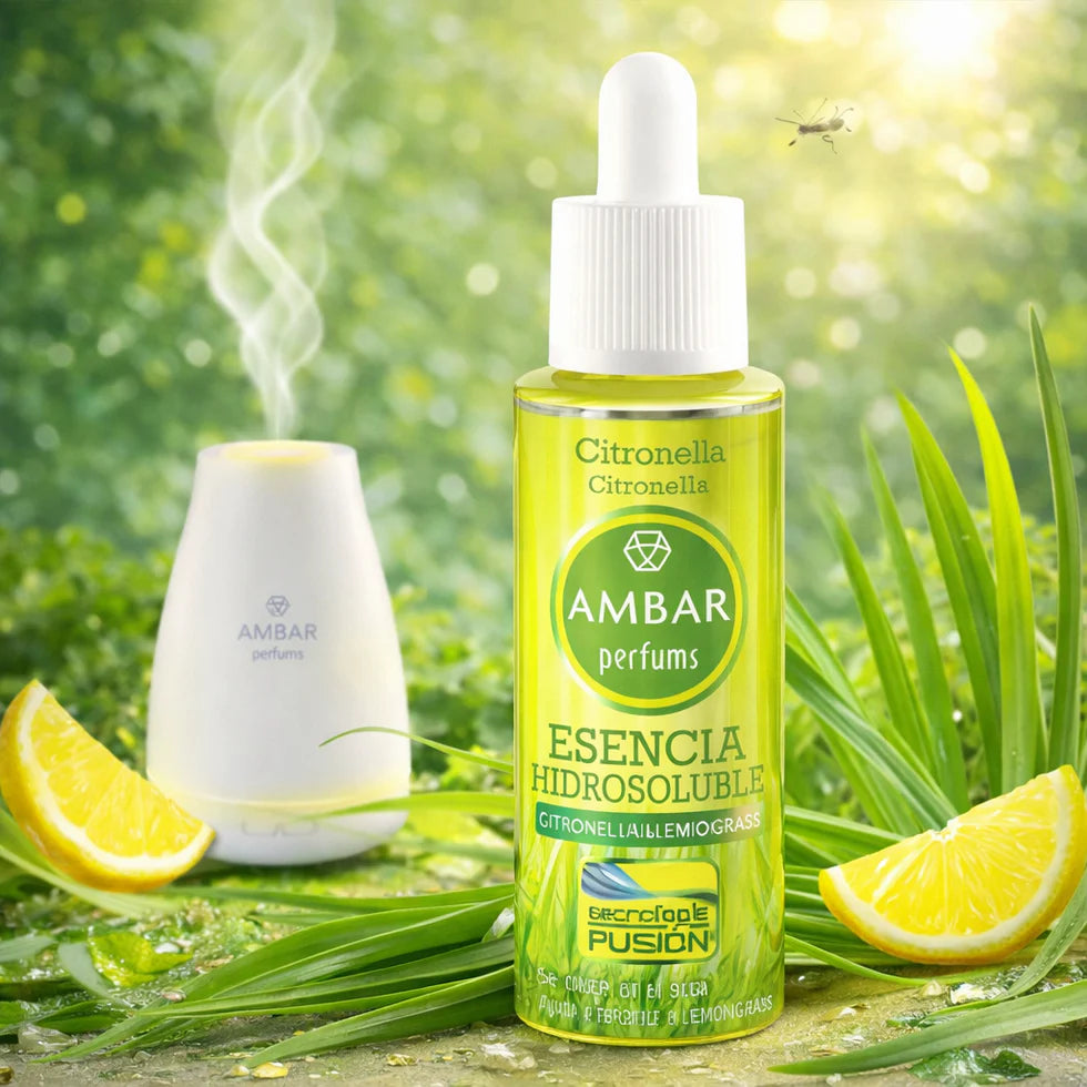 Essence Concentré Citronnelle Anti Moustiques - Ambar 🦟