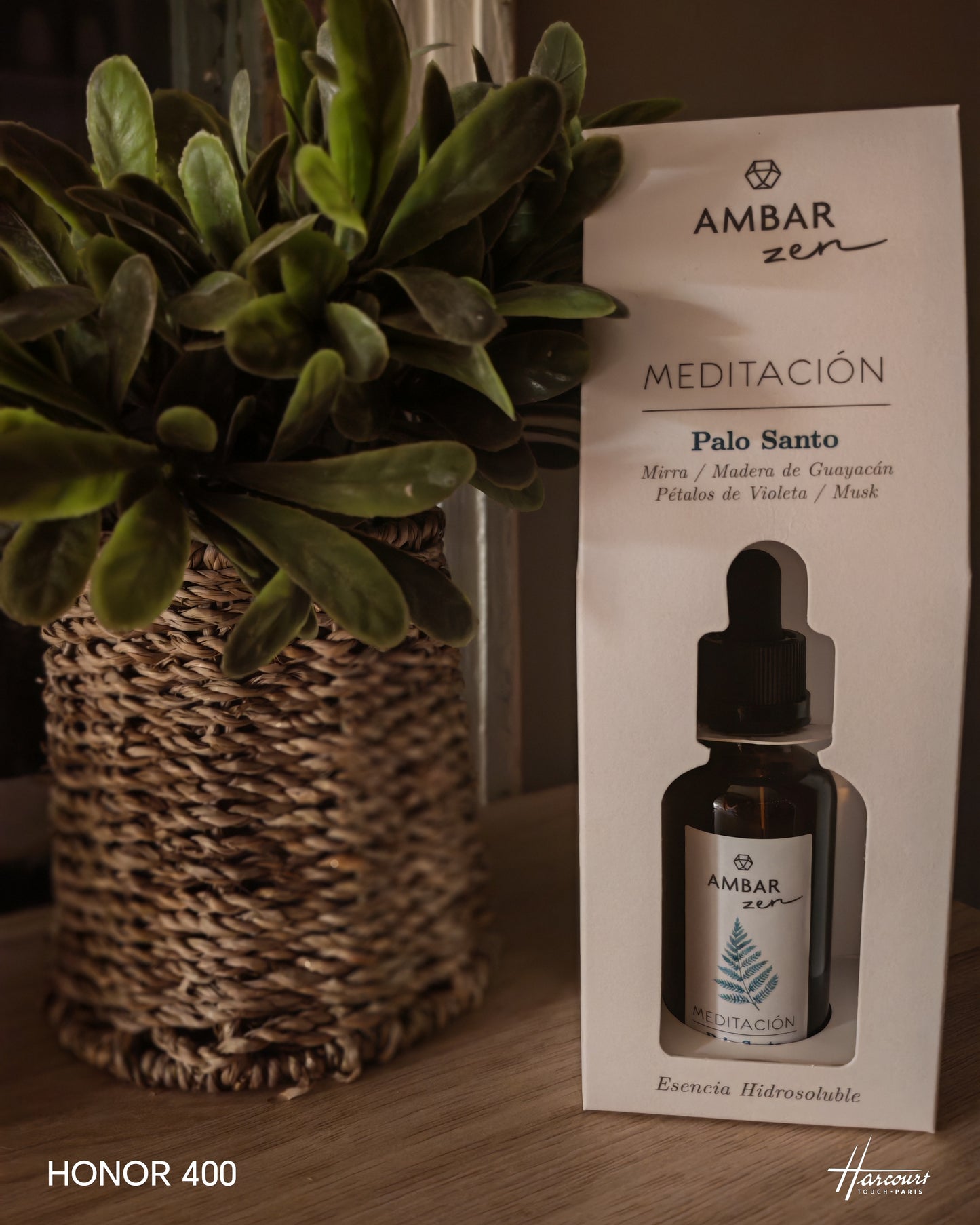 Méditation Palo Santo ambar