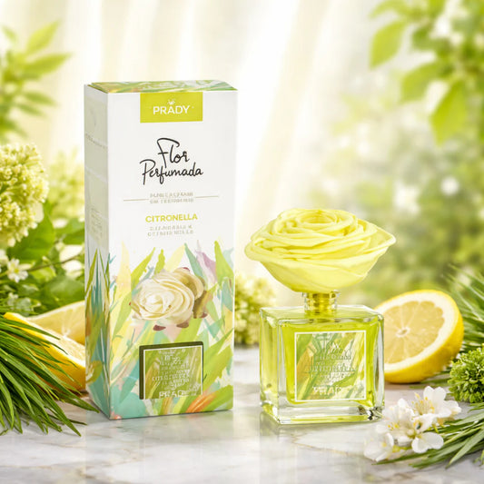 DIFFUSEUR FLEUR MIKADO CITRONNELLE PRADY 90ML 🍋