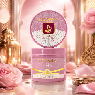 🌸 Crème visage hydratante Pinky Elixir au collagène