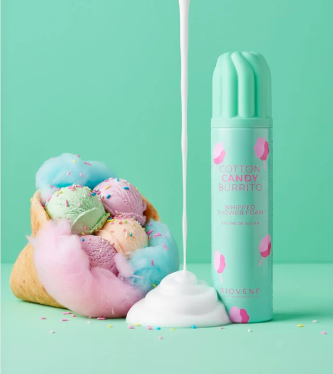 🍭 Mousse de douche fouettée barbe à papa ultra-gourmande