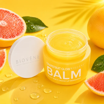 🍊 Baume nettoyant visage au pamplemousse éclatant