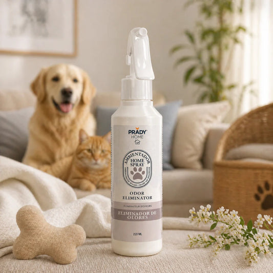 Spray D'Ambiance Maison et Tissu Eliminateur D'odeurs 220ML - prady 🐾