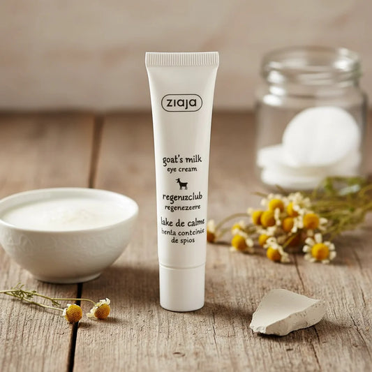 Soin contour des yeux et repulpant au lait de chèvre