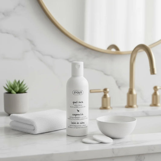 Lotion démaquillante et hydratante au lait de chèvre