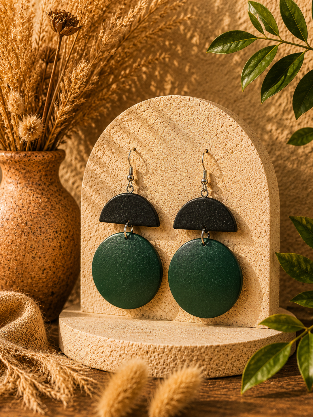 ✨ Boucles d’oreilles géométriques chic ✨