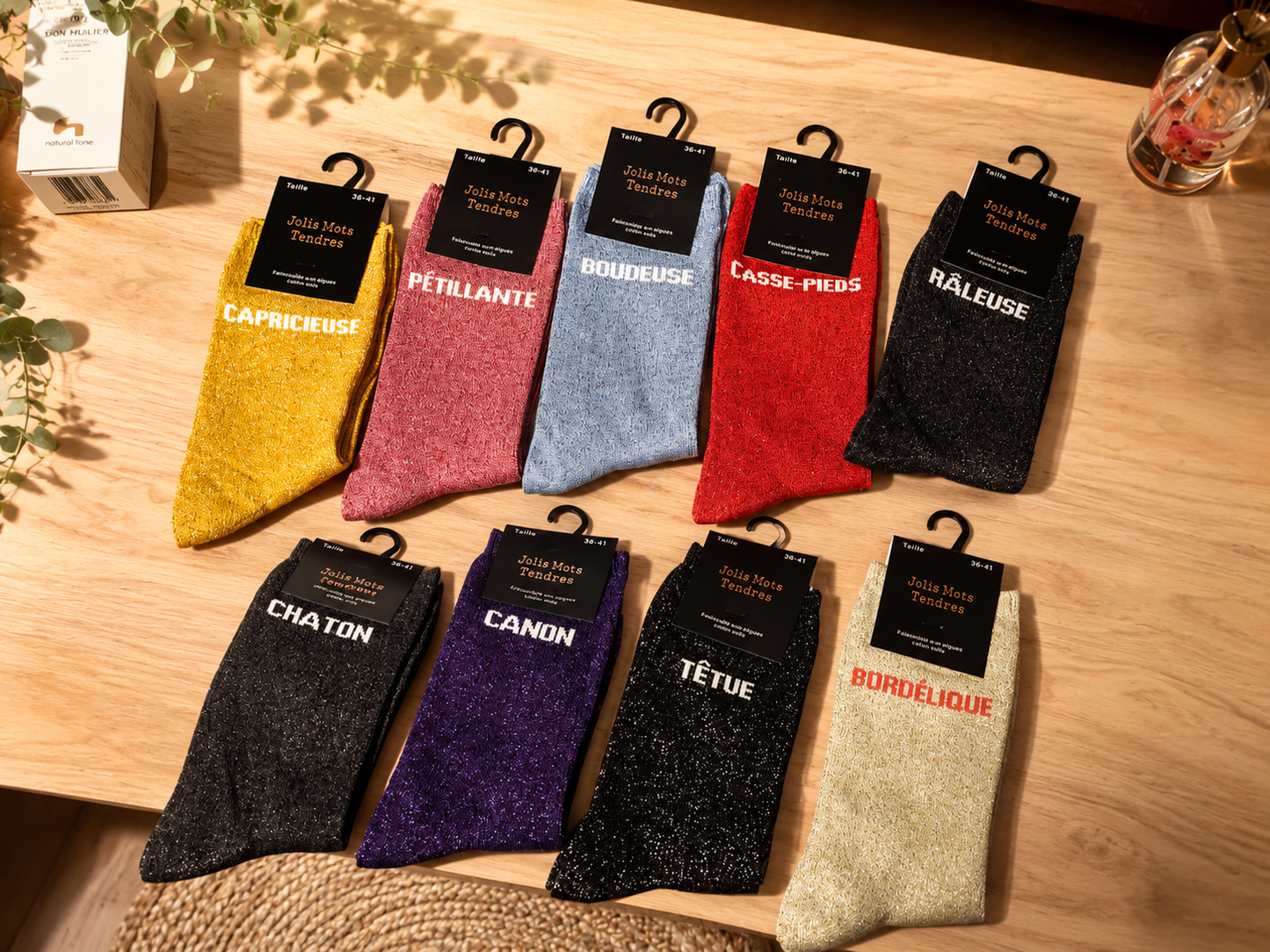 ✨ Chaussettes Pailletées