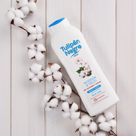 Gel douche coton et talque