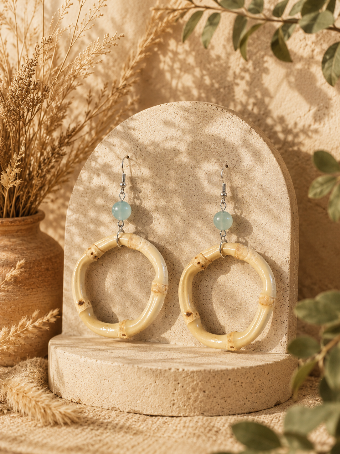 ✨ Boucles d’oreilles esprit naturel & bohème ✨