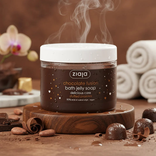 Savon moussant jelly chocolat praliné 300ml
